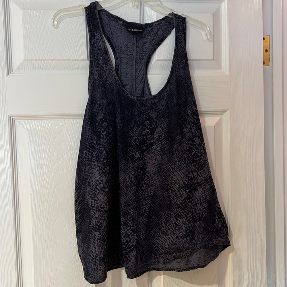 Animal print tank